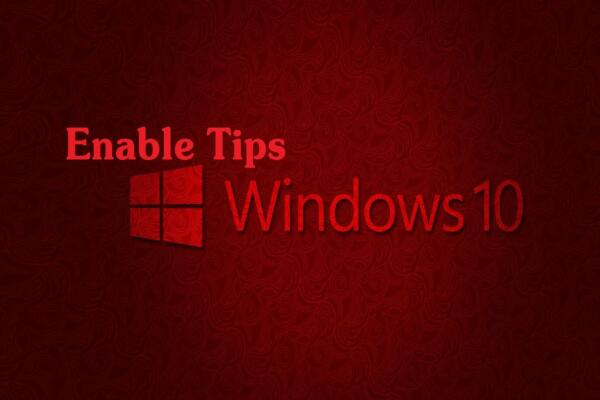 Cách Bật (Hoặc Tắt) Mẹo Sử Dụng Windows 10